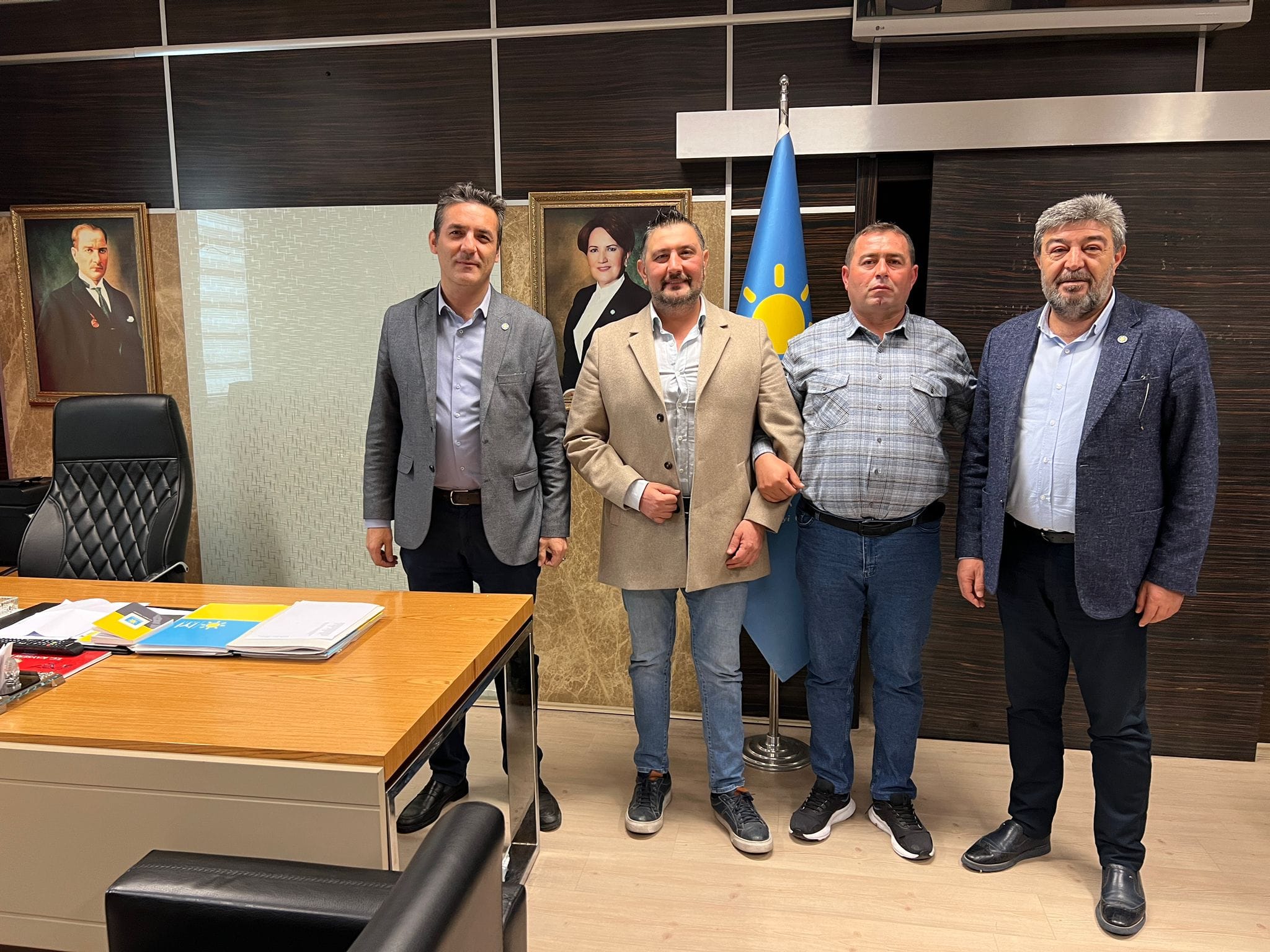 İyi Parti Kayseri İl Başkanlığı, Tomarza'da Fatih Önder'i ağırladı.