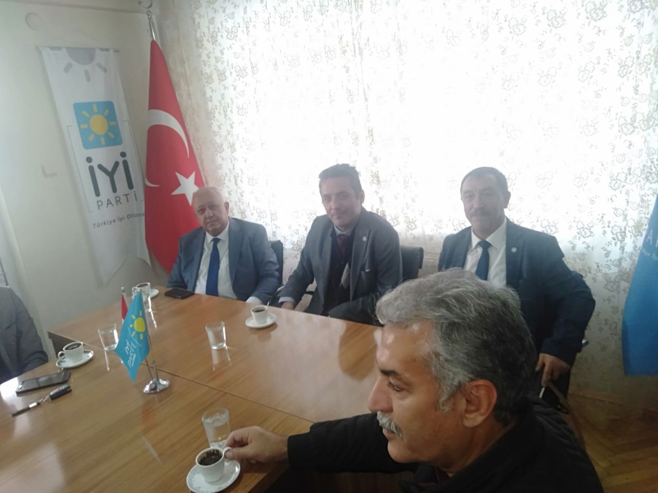 İyi Parti Kayseri İl Başkanlığı Talas İlçe Başkanlığı'na Ziyaret Gerçekleştirdi