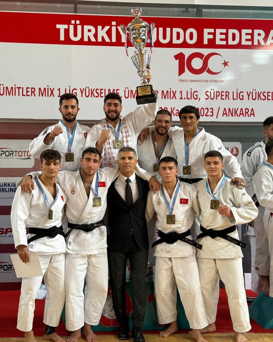Galatasaray Erkek Judo Takımı Namağlup Şampiyon!