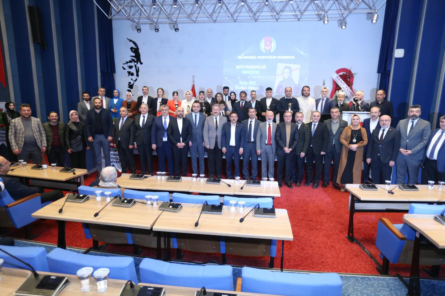 Kayseri Gazeteciler Cemiyeti'nden Gazetecilere Özel Tören