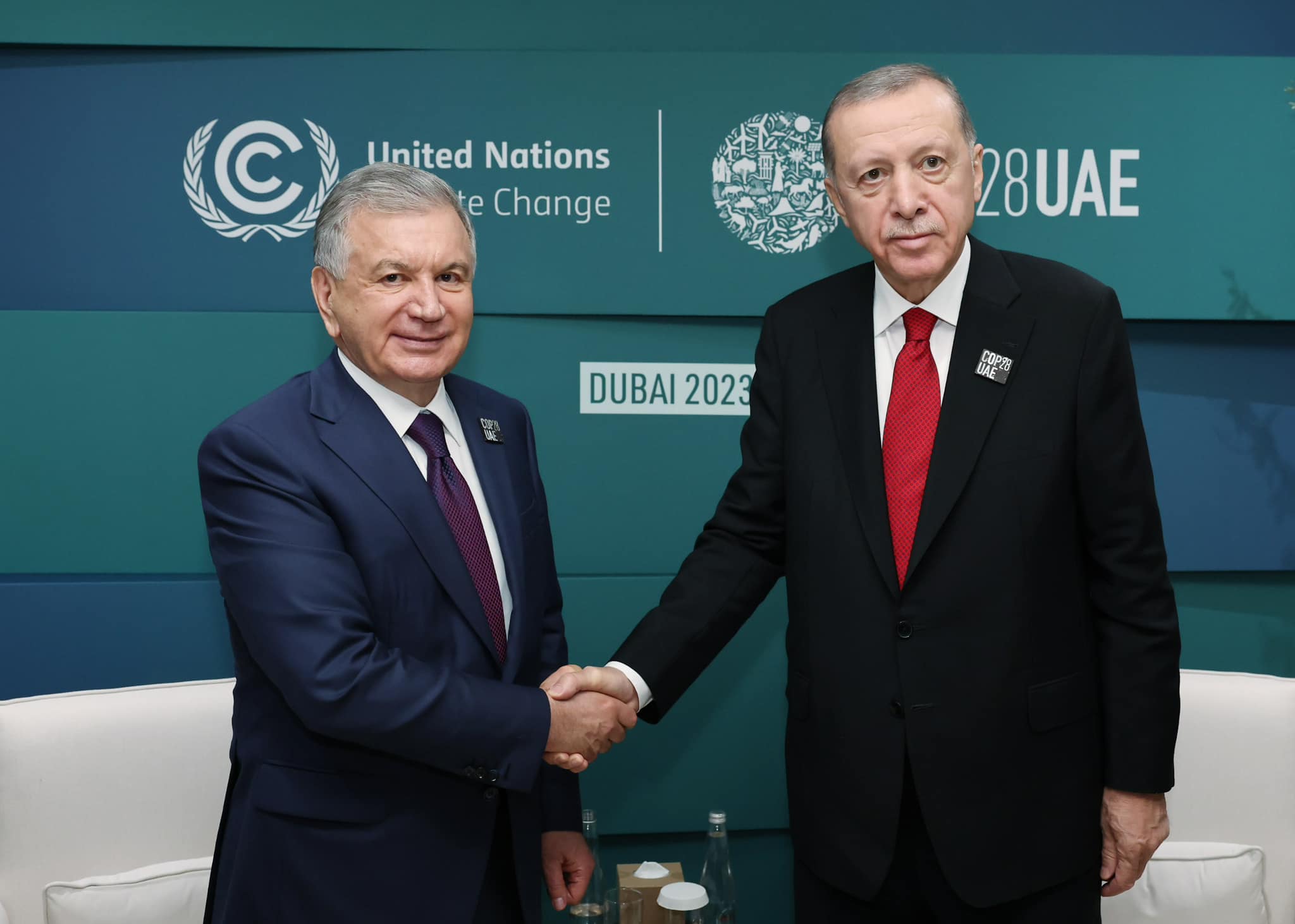 Türkiye ve Özbekistan Liderleri Dubai'de Buluştu, İş Birliği Mesajı Verdi