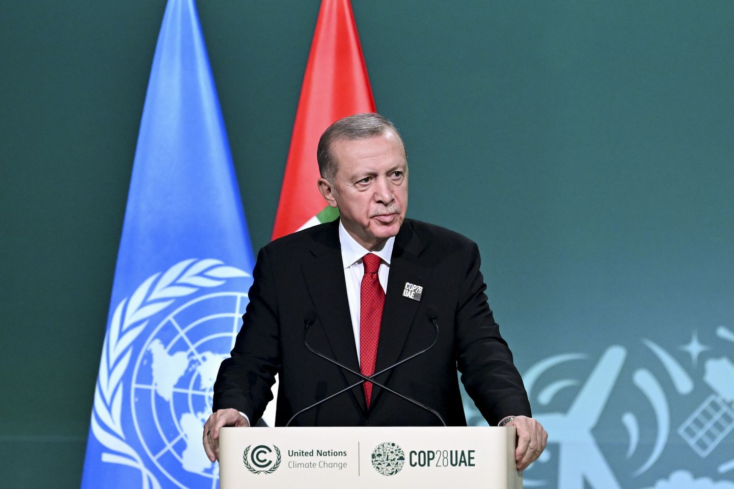 Erdoğan, COP28'de iklim değişikliğiyle mücadele için uluslararası toplumu bir araya getirdi.