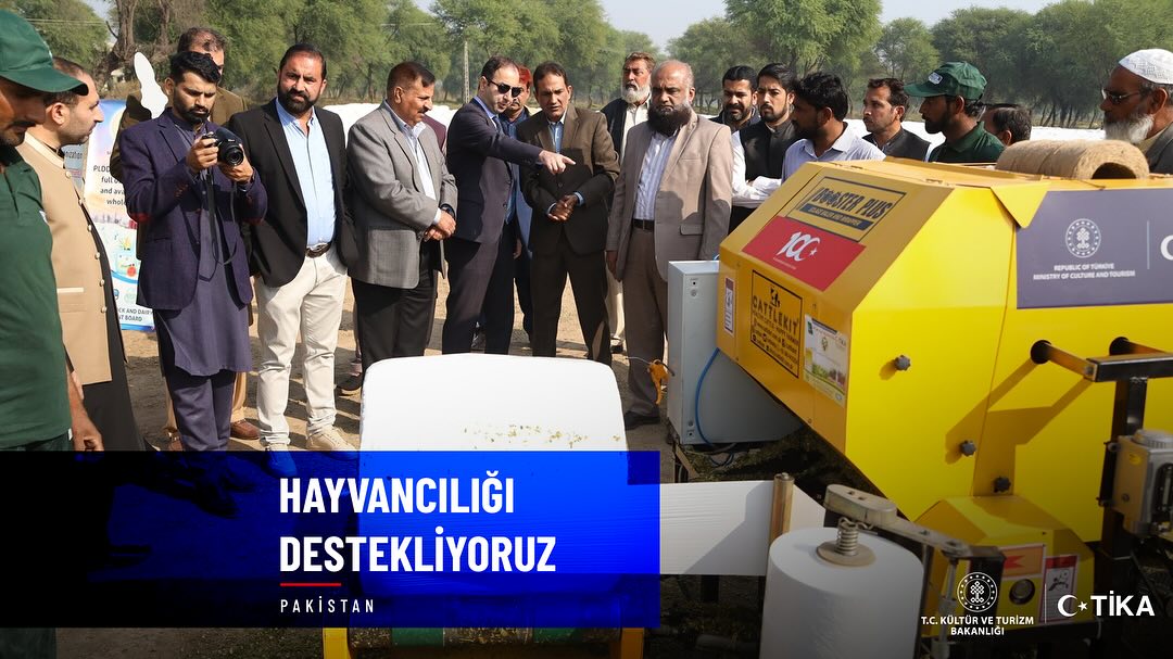 TİKA, Pakistan'da tarım ve hayvancılık verimliliğini artırmak için projeyi tamamladı