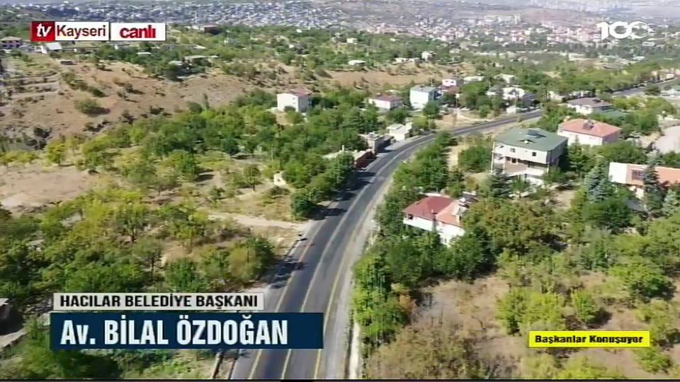 Hacılar Belediye Başkanı Av. Bilal Özdoğan, TV Kayseri'nin 