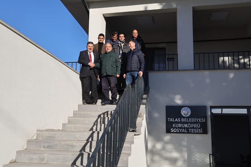Talas Belediyesi Kuruköprü Mahallesi'nde Yeni Sosyal Tesis Açtı