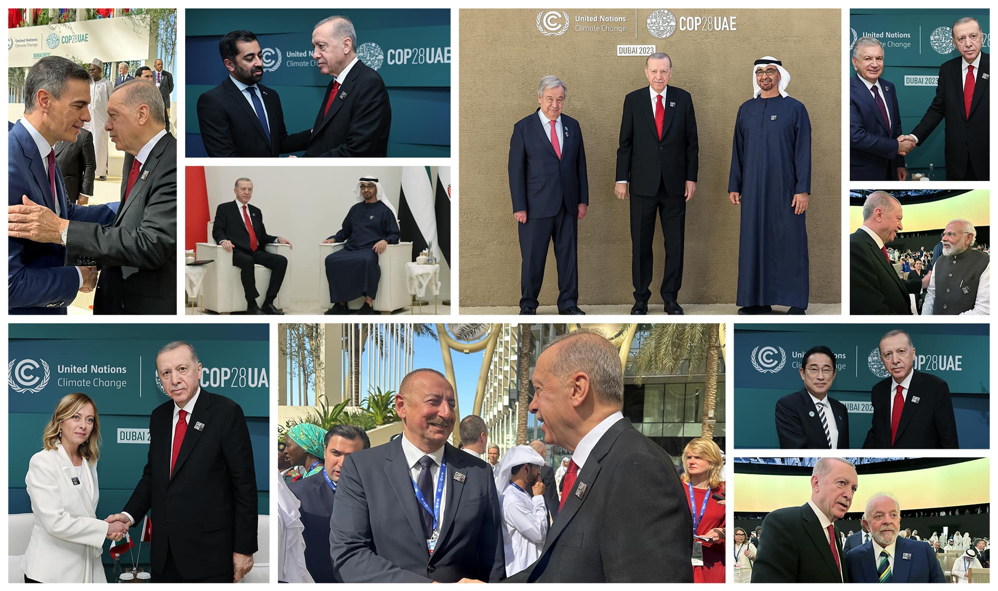 Erdoğan: Türkiye'nin İklim Değişikliği ve Filistin'deki Rolü Vurgulandı