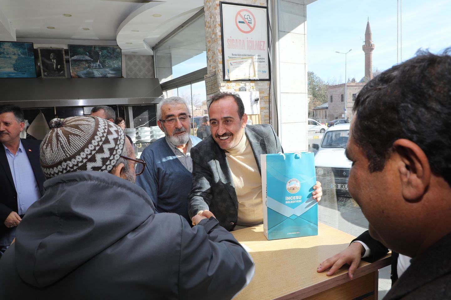 İncesu Belediyesi, 2024 yılında yerel esnafa destek ziyaretleri düzenliyor