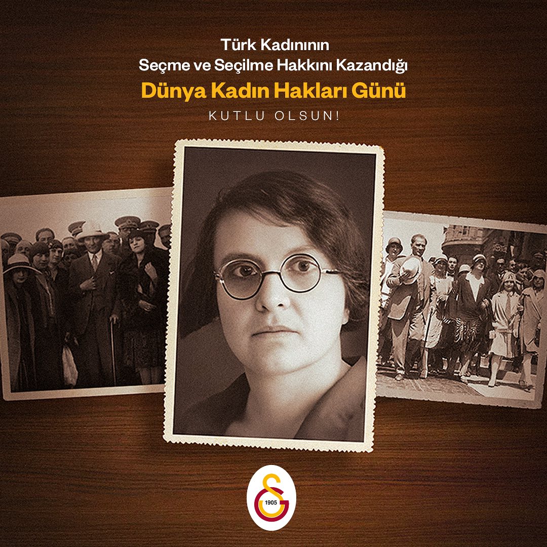 Galatasaray, Türk kadınlarının seçme ve seçilme hakkının verildiği tarihi anma kararı aldı