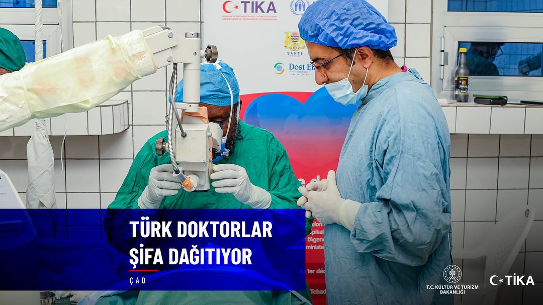 Türk ve Çadlı doktorlar, Baga-Sola mülteci kampında umut dağıttı.