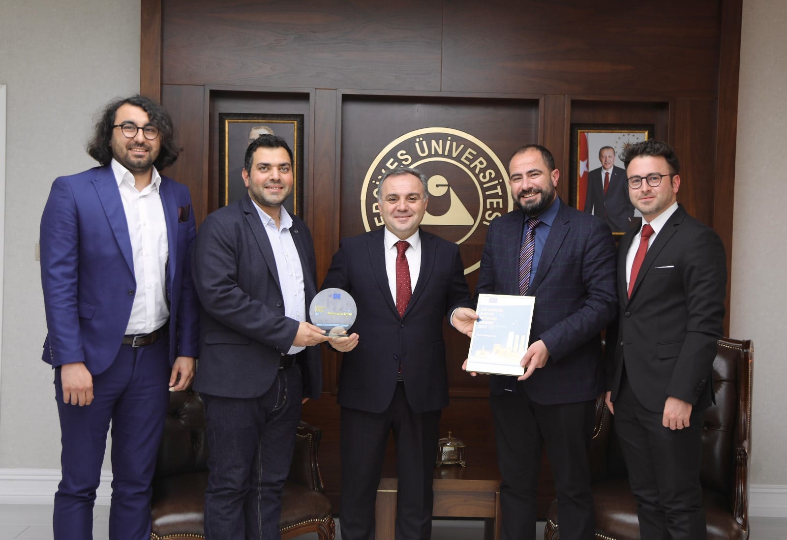 Erciyes Teknopark'taki Bataryasan A.Ş., prestijli bir ödül kazandı