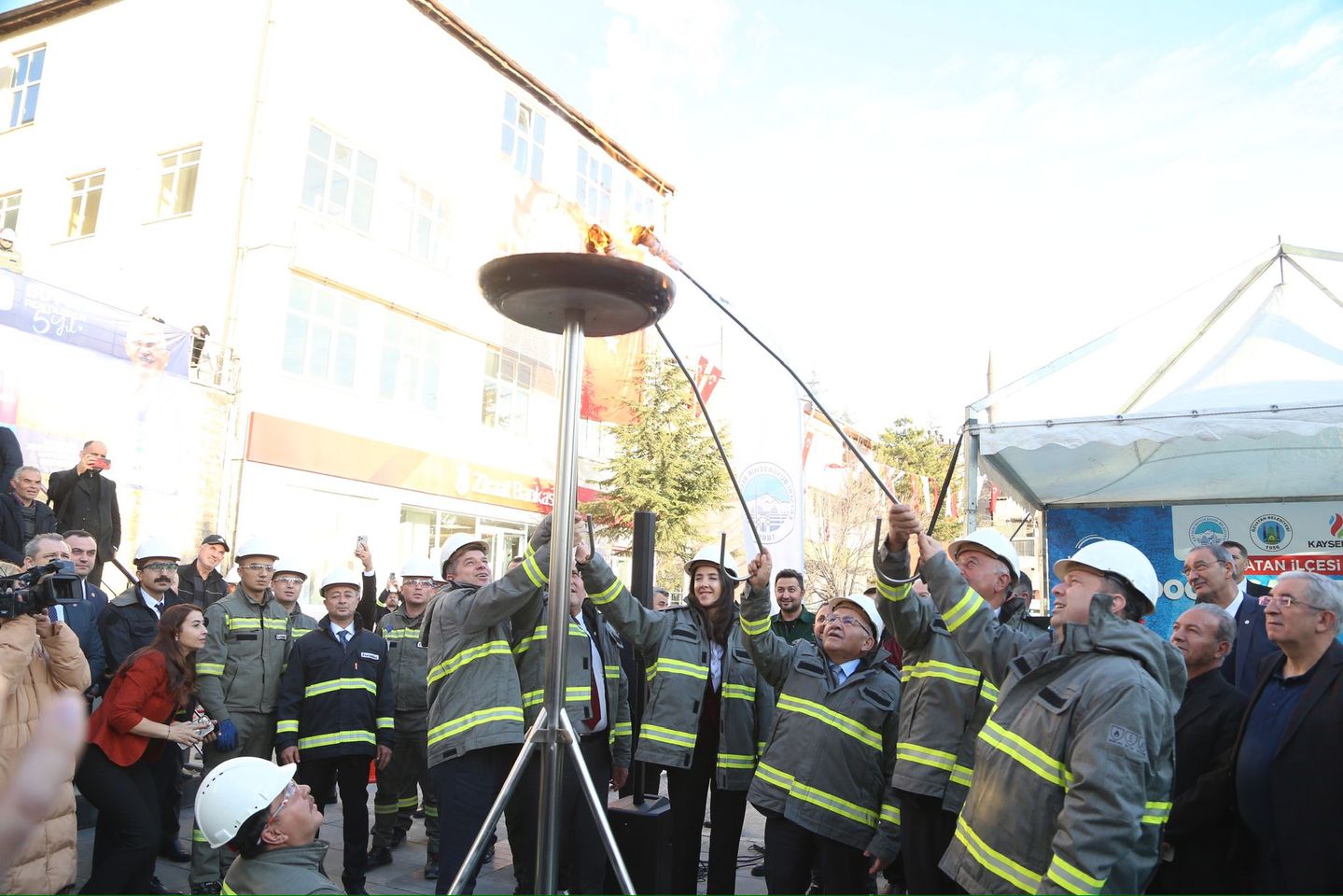 Özvatan İlçesi, Doğal Gaz Konforuna Kavuştu