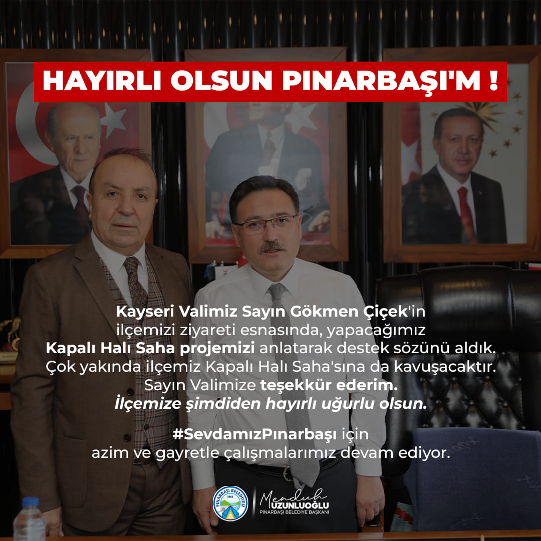 Pınarbaşı Belediyesi, Gelişim Projeleriyle Heyecan Yaratıyor