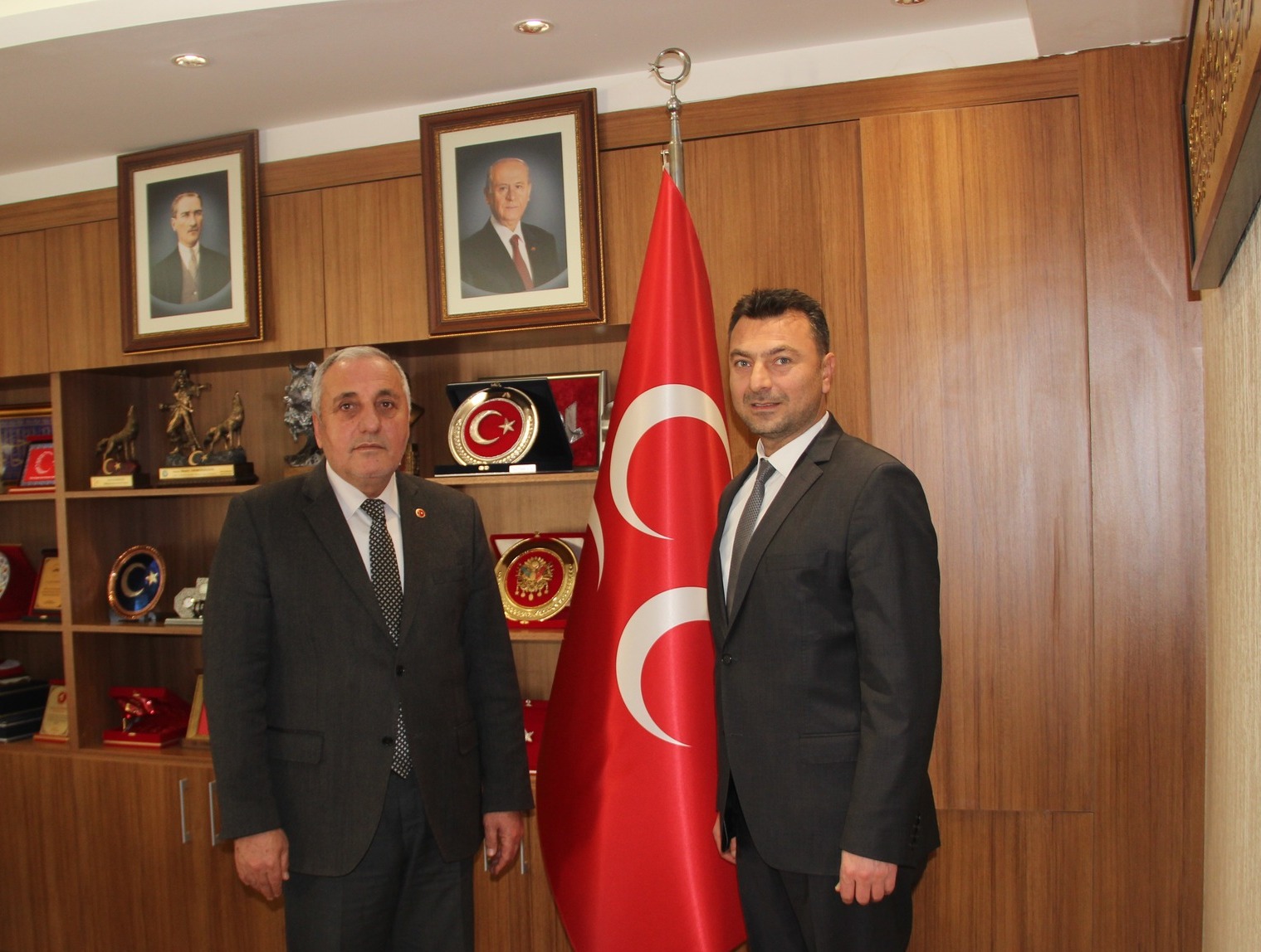 MHP Kayseri İl Başkanlığı, Kocasinan Belediyesi için Meclis Üyesi aday adayıyla görüştü.