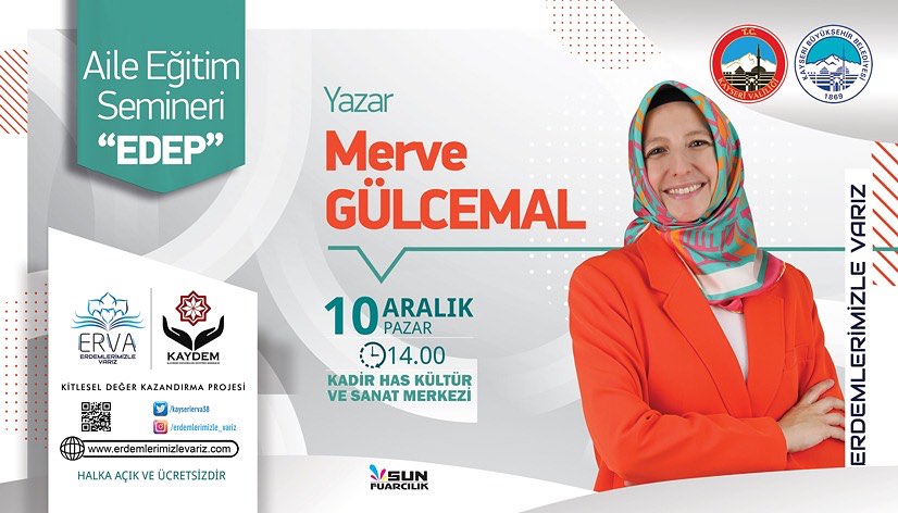 Kayseri'de Erdemler Eğitimi: Ailelere Özel 