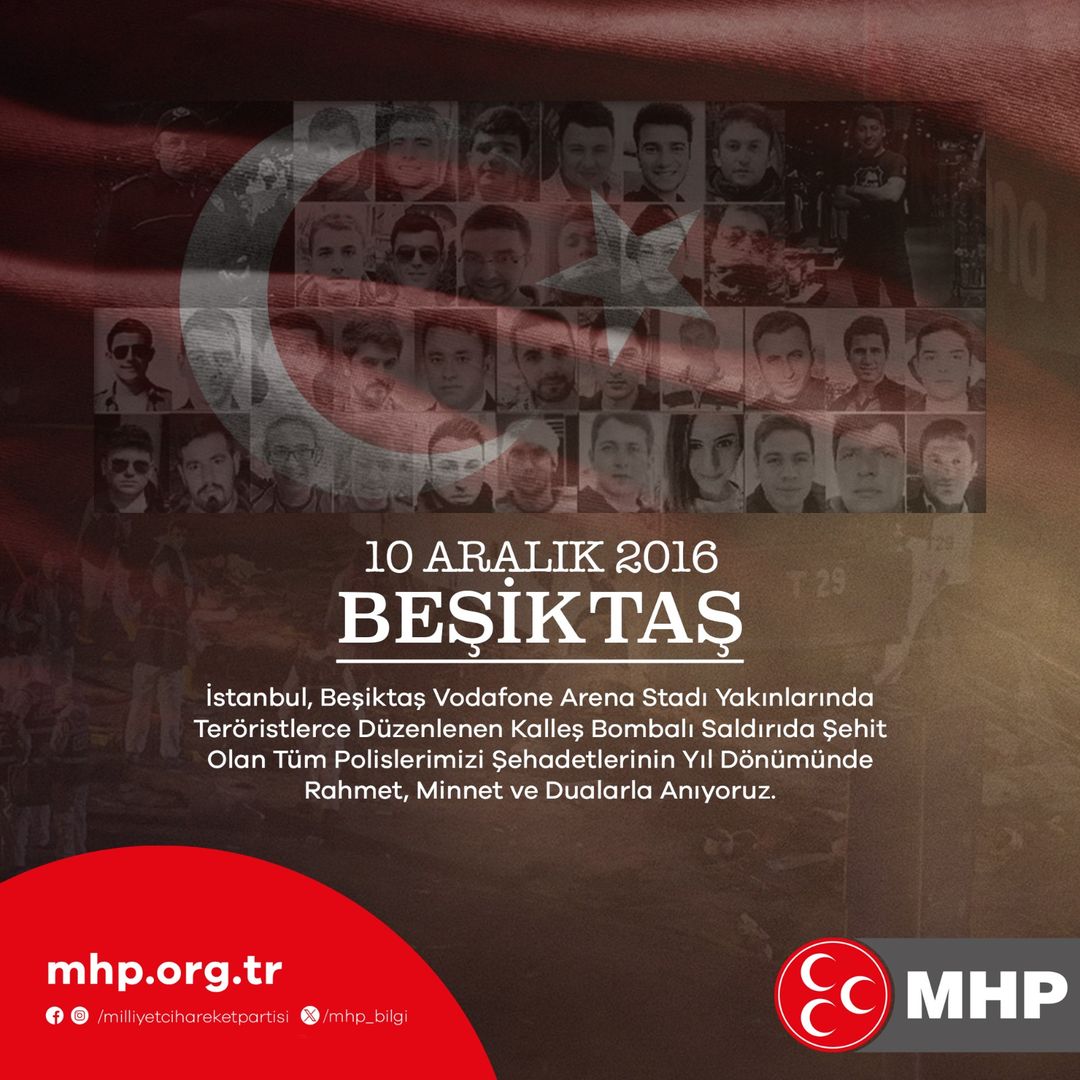 MHP Kayseri İl Başkanlığı: Şehitlerimizi Anıyoruz #MHP #Kayseri #şehitlerimiziunutmadık