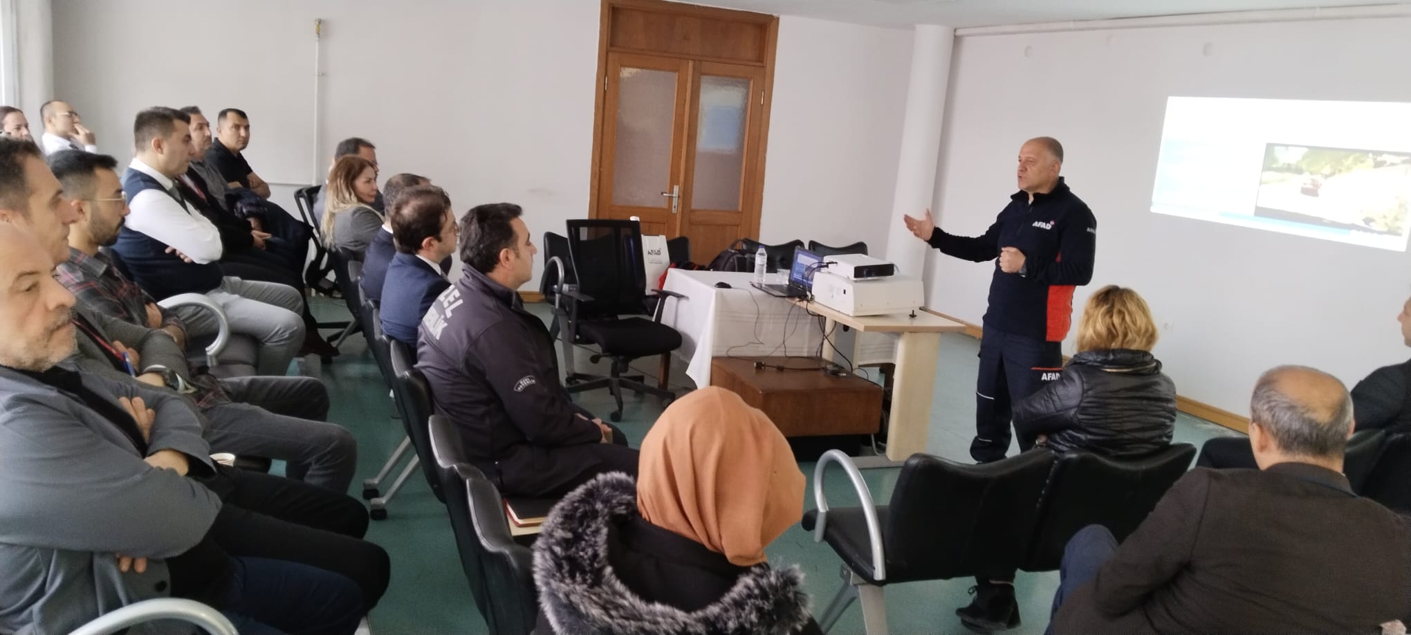 TMEB, Kayseri Şubesi personeline afet farkındalık eğitimi verdi.
