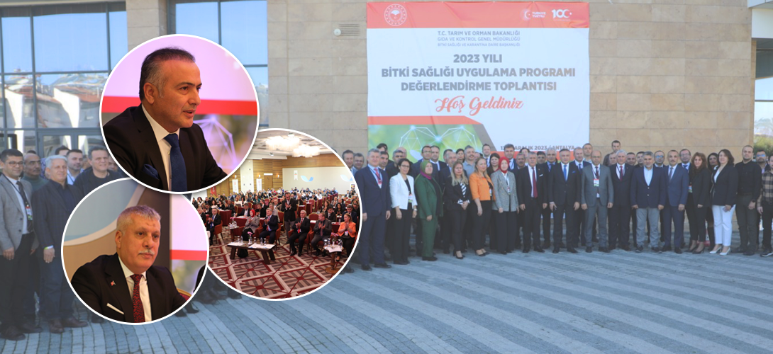 2023 Yılı Bitki Sağlığı Uygulama Programı Değerlendirildi