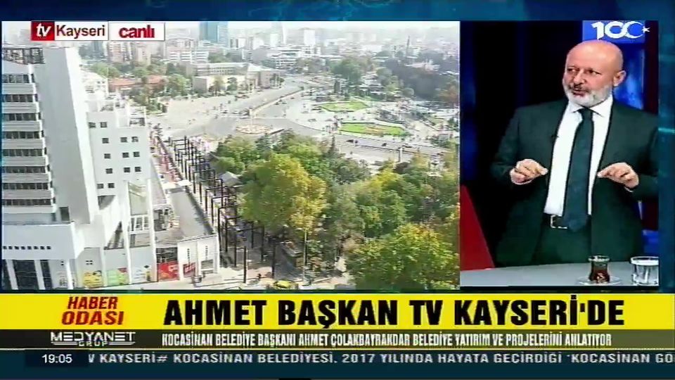 Kocasinan Belediye Başkanı Ahmet Çolakbayrakdar, TV Kayseri'nin canlı yayın programında halkın sorularını yanıtladı ve gelecek dönemde de halkla iç içe olma sözü verdi.