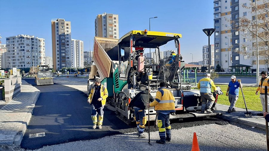 Kocasinan Belediyesi Yol İyileştirme Çalışmalarını Sürdürüyor