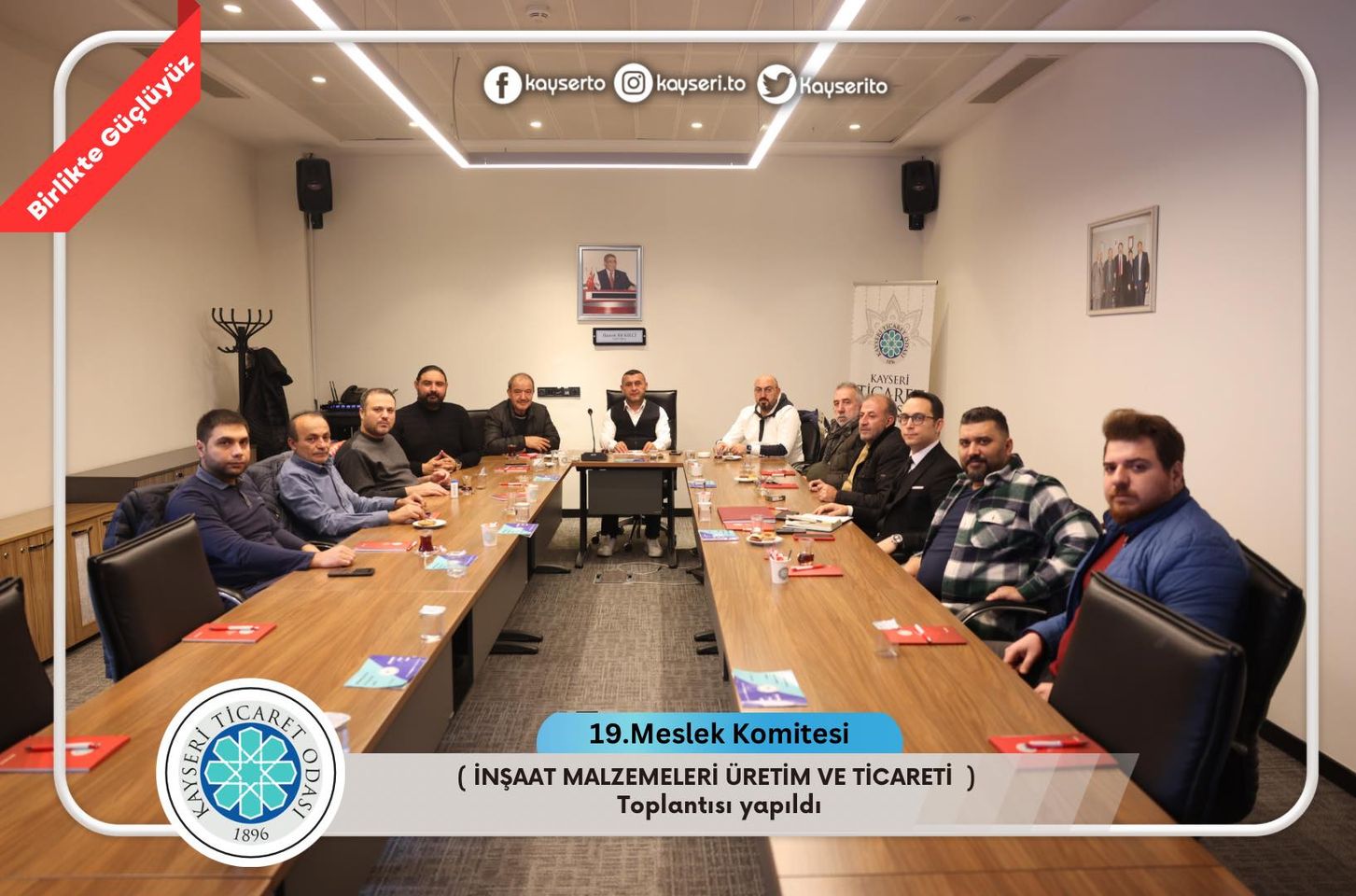 KTO, Kayseri Ekonomisi İçin Stratejik Kararlar Aldı ve Üyelerine Teşekkür Etti