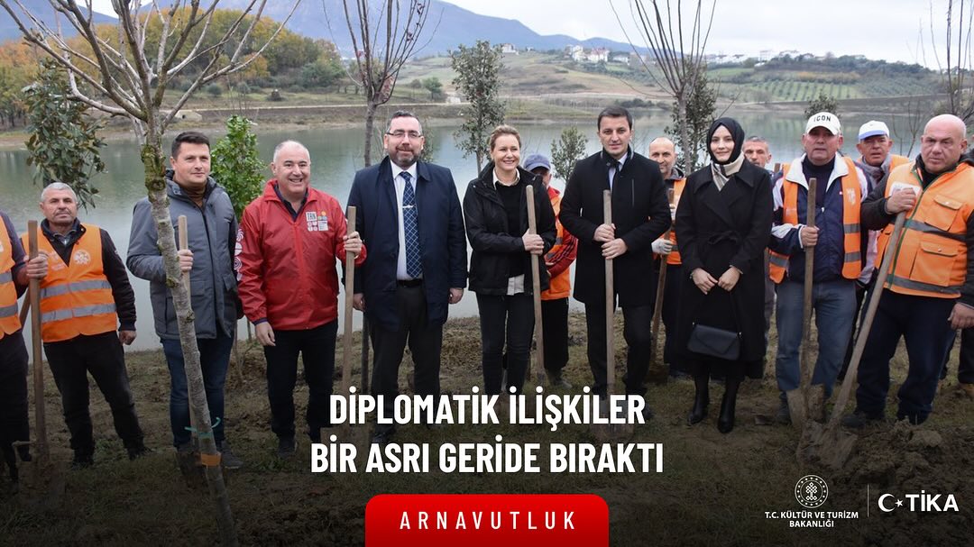 TİKA Önderliğinde Arnavutluk'ta Yeşil Devrim