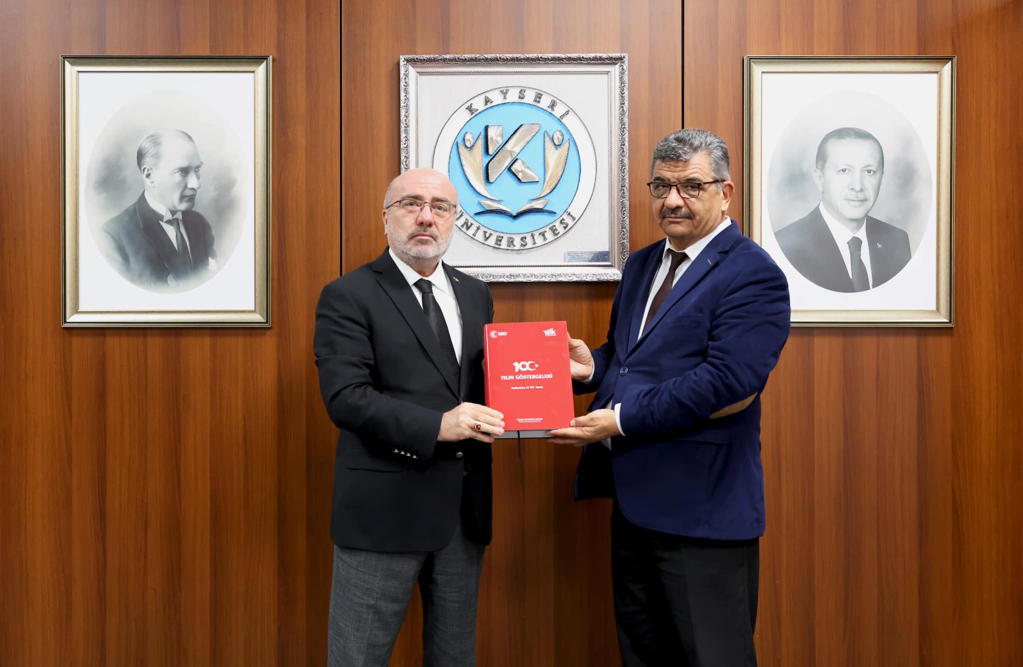 Kayseri Üniversitesi ve TÜİK Arasında Akademik İş Birliği Protokolü İmzalandı.