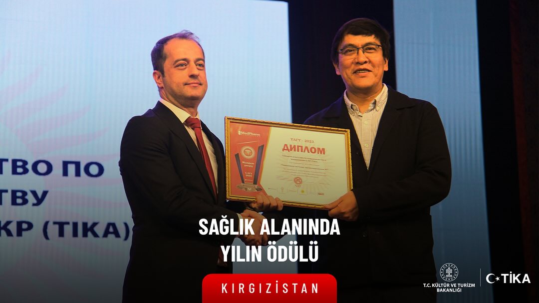 TİKA, Kırgızistan'da sağlık hizmetlerine yaptığı katkılarla takdir topluyor