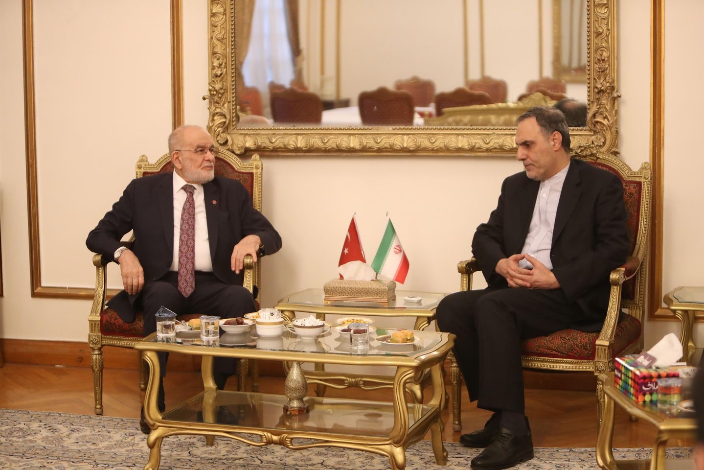 Saadet Partisi Lideri Karamollaoğlu, İran Büyükelçisi ile İlişkileri Güçlendirdi