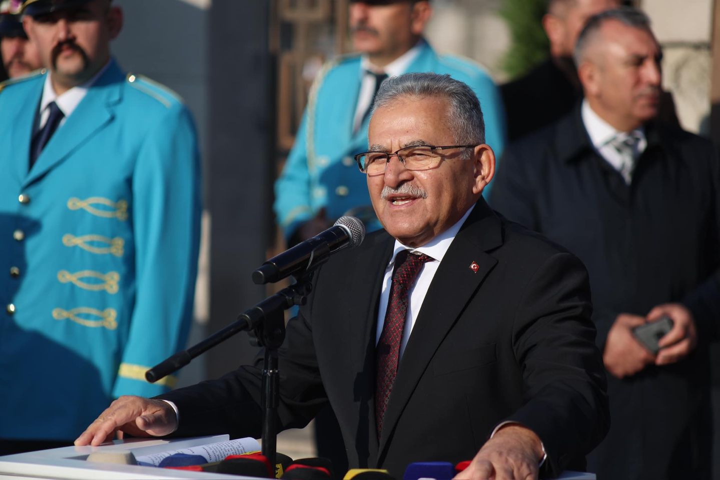 Kayseri Büyükşehir Belediye Başkanı Dr. Memduh Büyükkılıç, Atatürk'ün Kayseri'ye Gelişinin 104. Yıl Dönümünde Konuştu