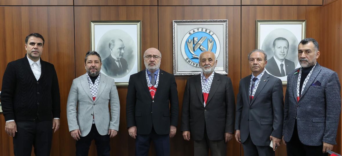 Kayseri Üniversitesi'nde Filistine Destek Yürüyüşü Düzenleniyor