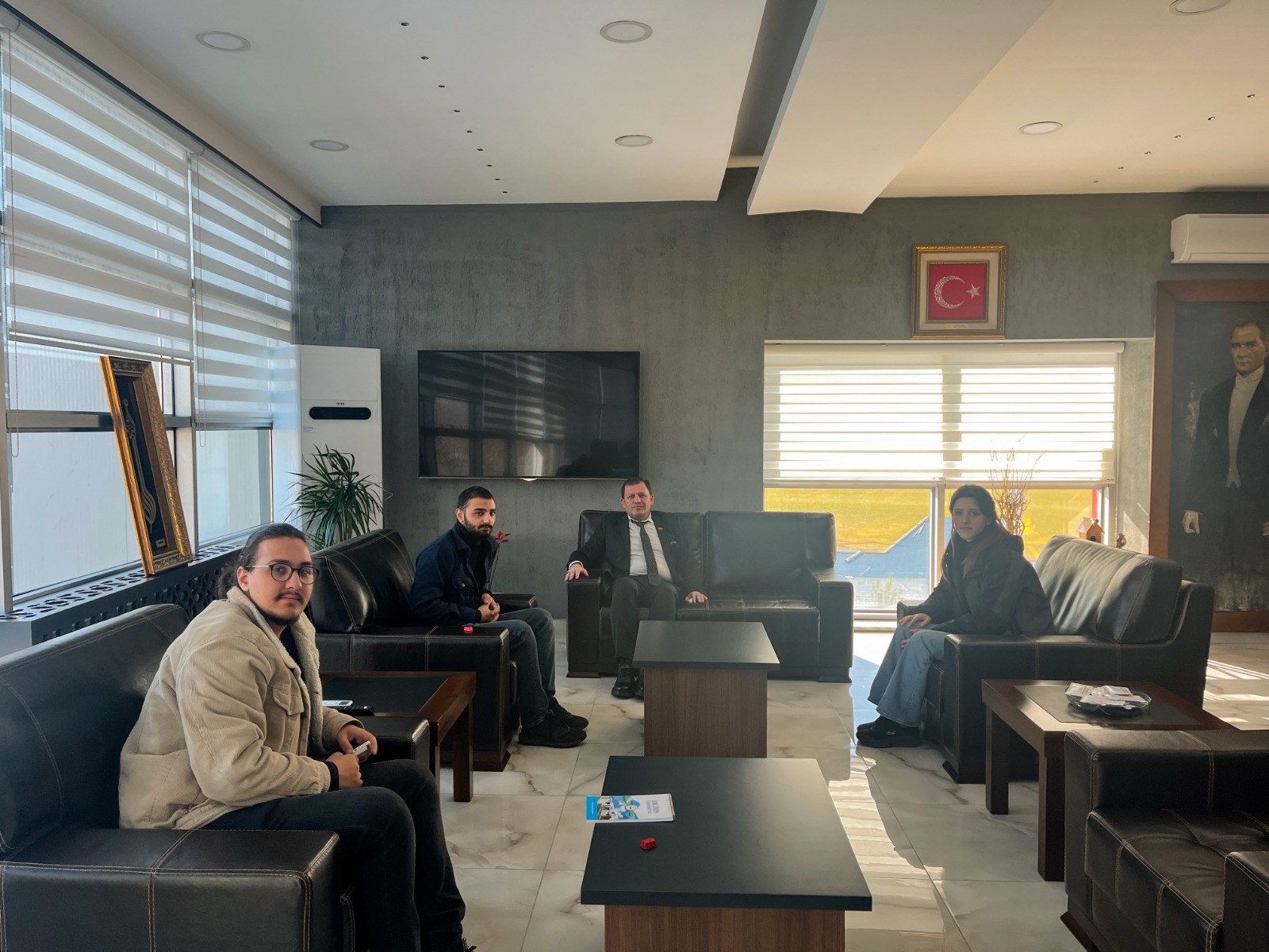 Erciyes Üniversitesi Dağcılık Kulübü Gençlik ve Spor İl Müdürlüğü'nü ziyaret etti