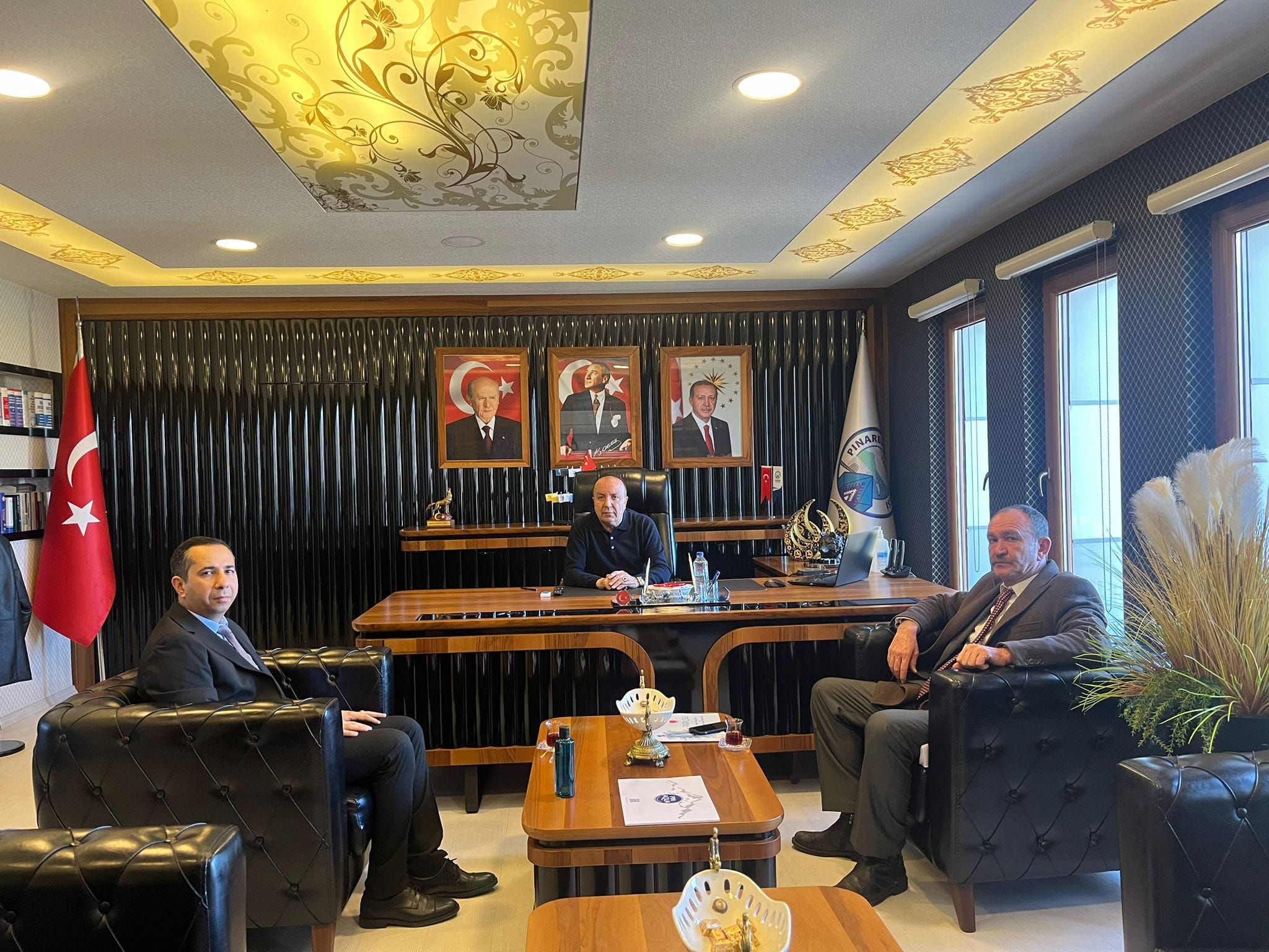 Pınarbaşı'da Eğitim Gelişmeleri ve Mahalle Sorunları Toplantısı Yapıldı