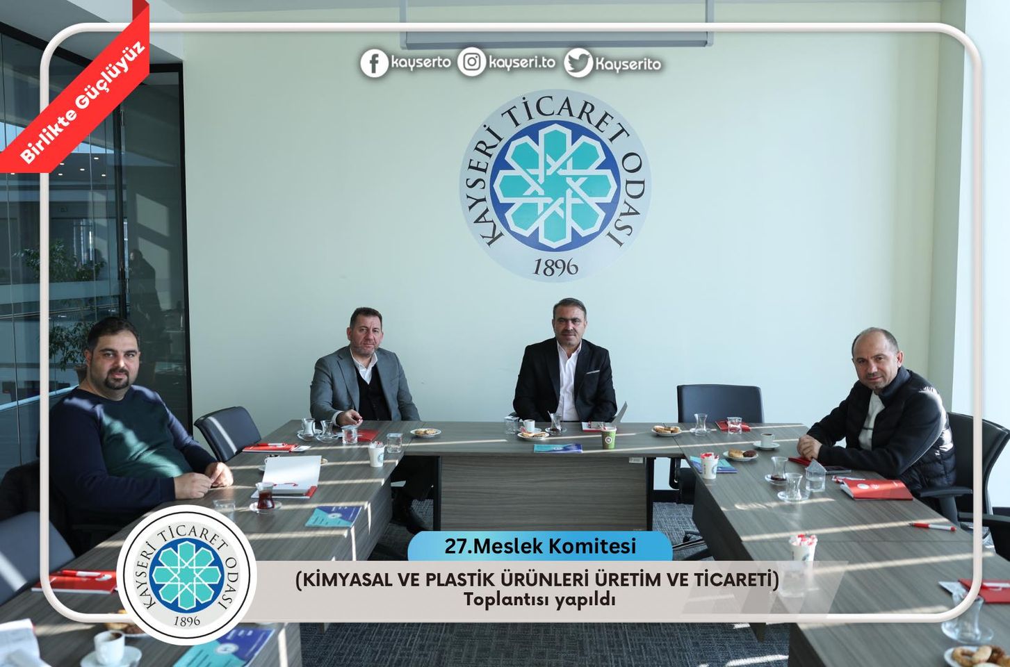 Kayseri Ticaret Odası Komiteleri, Ticaret ve Ekonomi İçin Önemli Bir Toplantı Gerçekleştirdi