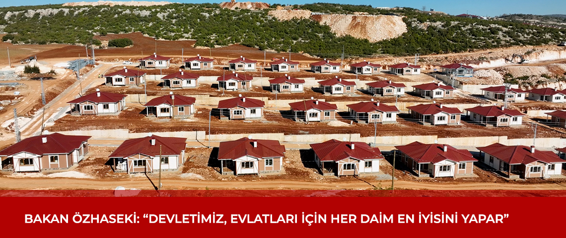 Depremzedelerin Heyecanla Beklediği Yeni Köy Evleri Tam Not Aldı