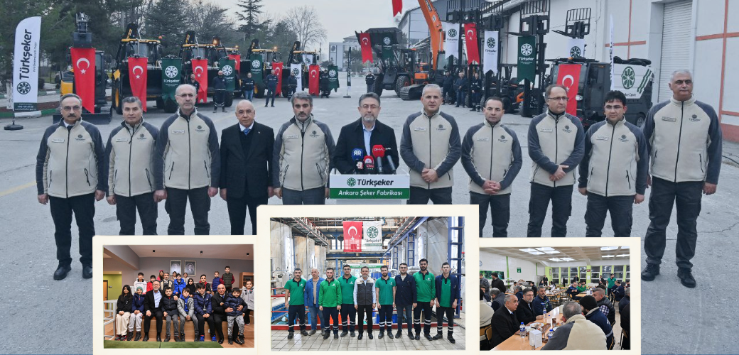 Tarım ve Orman Bakanı İbrahim Yumaklı, Ankara Şeker Fabrikasını ziyaret ederek fabrika denetlemesi yaptı ve açıklamalarda bulundu.