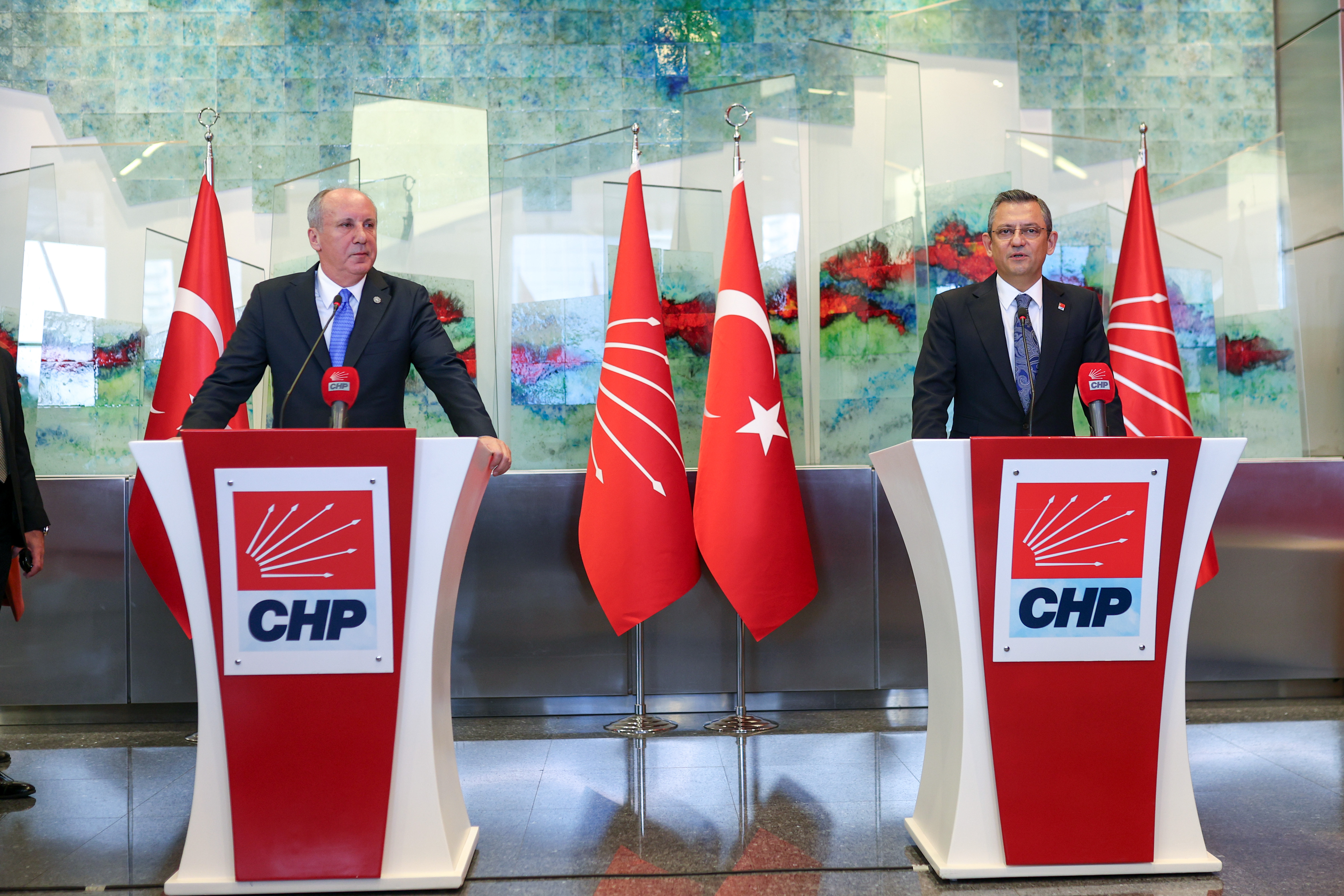 Özgür Özel ve Muharrem İnce Ülkenin Sorunları Üzerine Görüştü