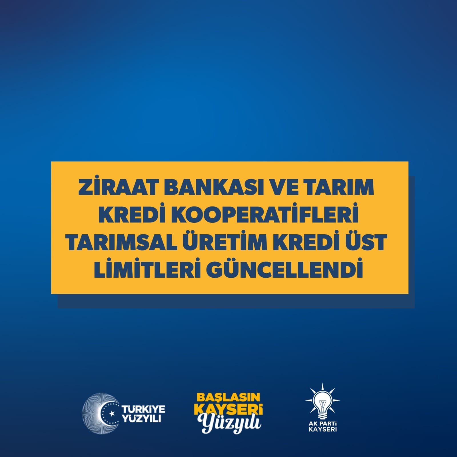 Kayseri'de tarım sektörüne büyük destek!