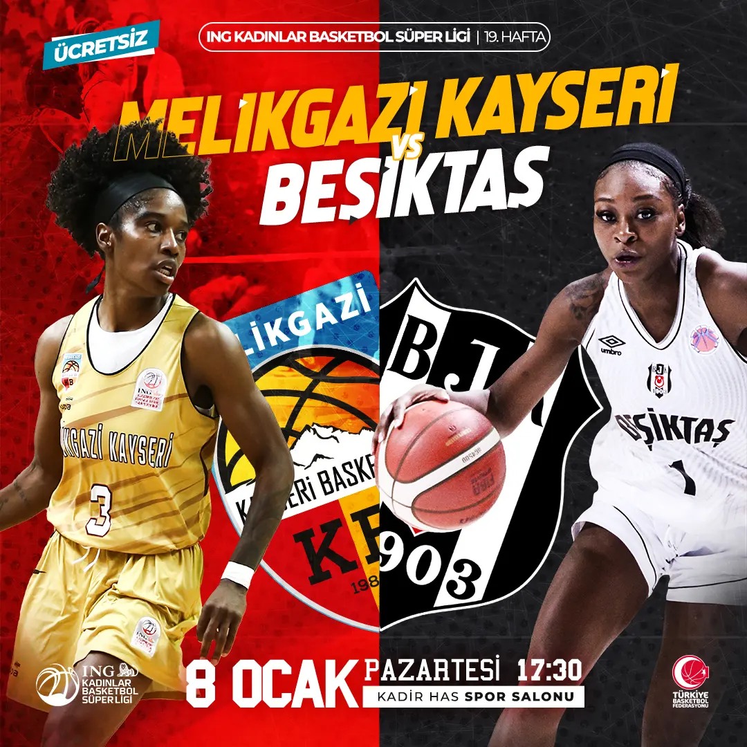 Kayseri Basketbol, Beşiktaş İle Süper Lig Kapışmasına Hazırlanıyor!