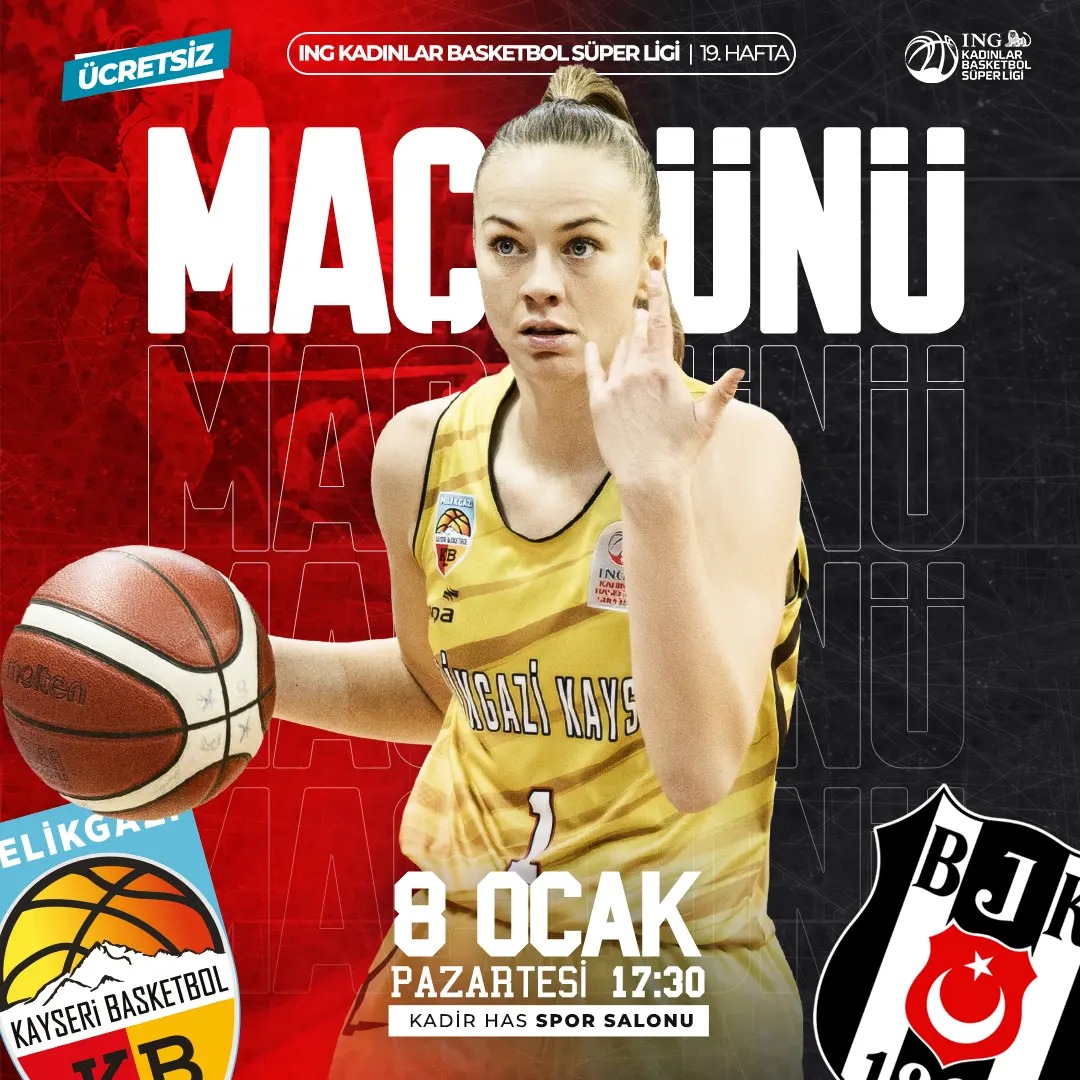 Kayseri ve Beşiktaş Arasındaki Basketbol Mücadelesi Heyecan Yaratıyor