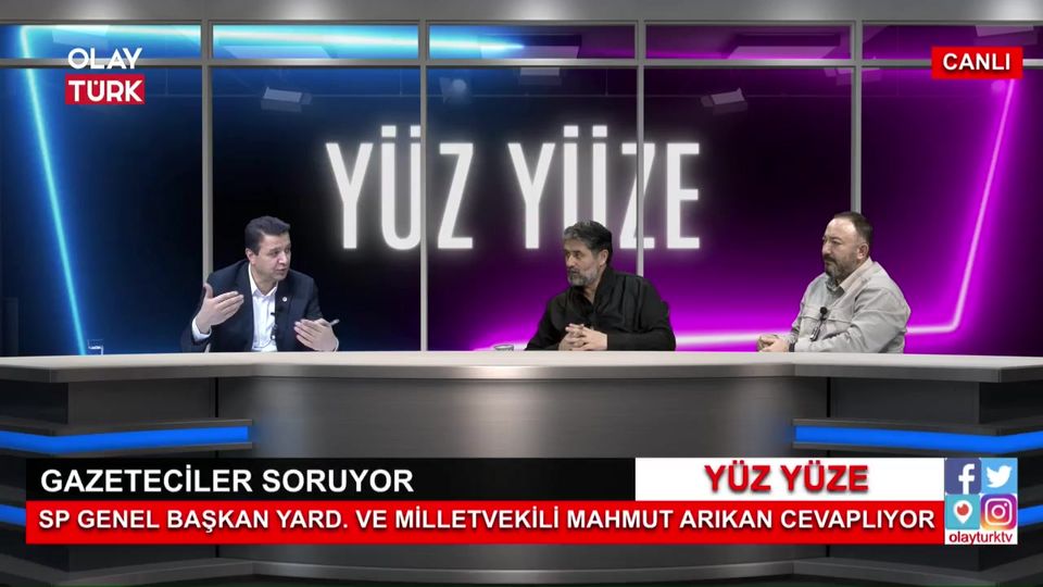 Saadet Partisi Genel Başkan Yardımcısı Mahmut Arıkan, Ekonomi, Dış Politika ve Eğitim Konularında Değerlendirmelerde Bulundu.