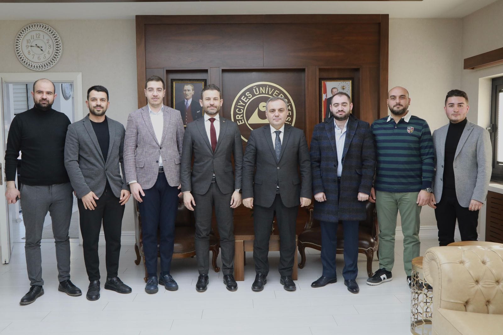 Erciyes Üniversitesi, TOBB Kayseri Genç Girişimciler Kurulu'nu konuk etti