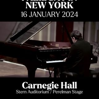 Fazıl Say, Carnegie Hall'da unutulmaz bir piyano konseri verecek.