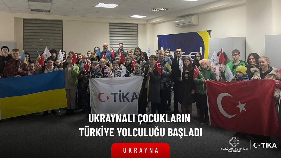 TİKA, Ukrayna'daki Çocuklara Umut Veriyor