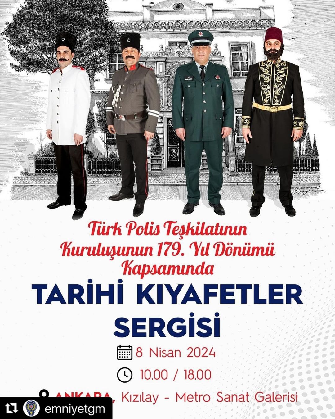 Türk Polis Teşkilatı'nın Köklü Geçmişine Işık Tutan Bir Sergi