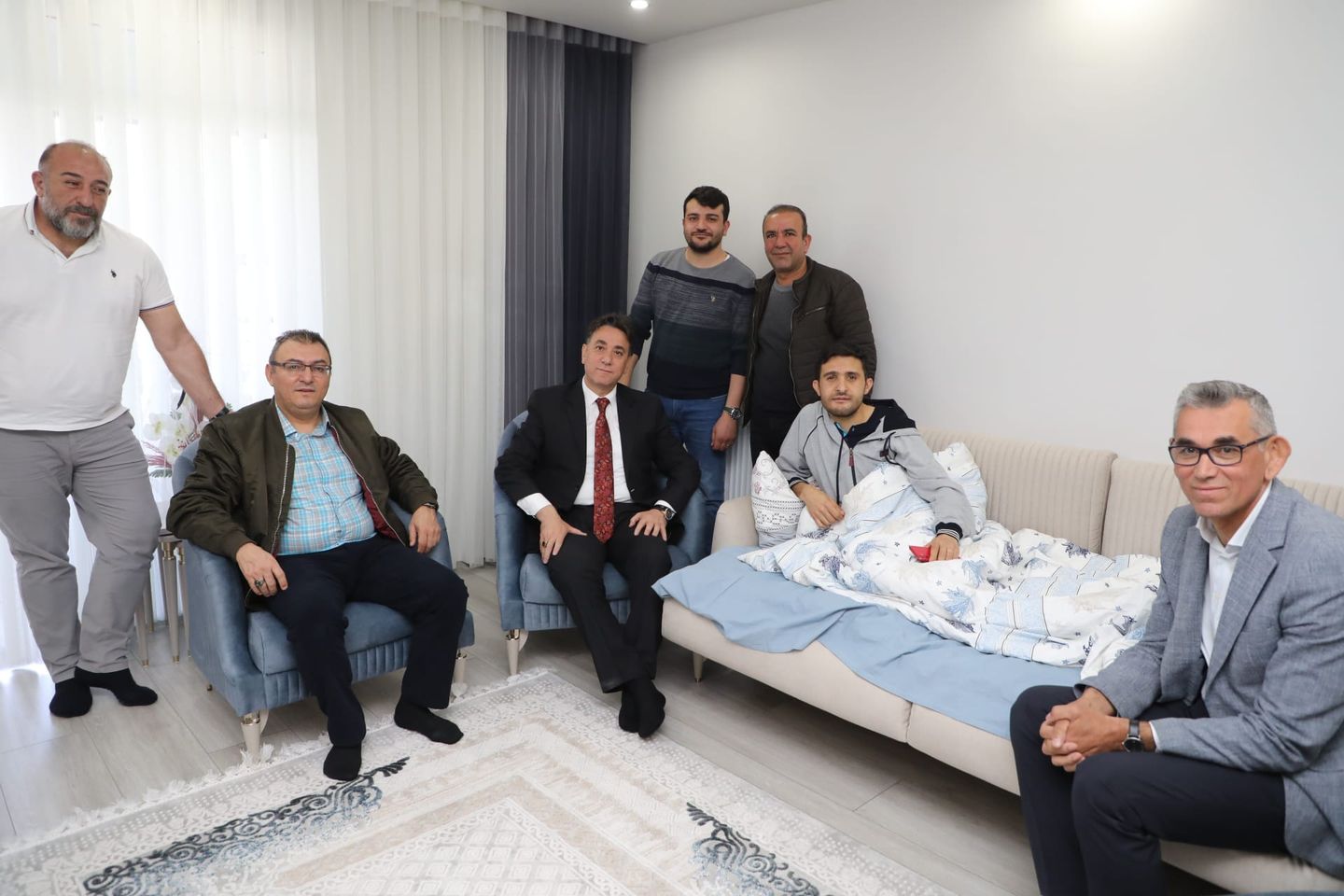 Develi'de Sevilen İsim Süreyya Sungur'a Belediye Başkanı Ziyareti