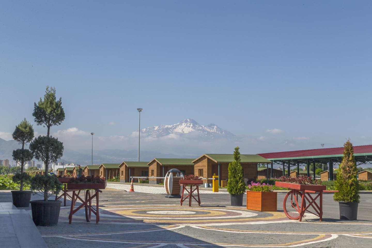 Kayseri'de emeklilere özel hobi bahçeleri kuruluyor