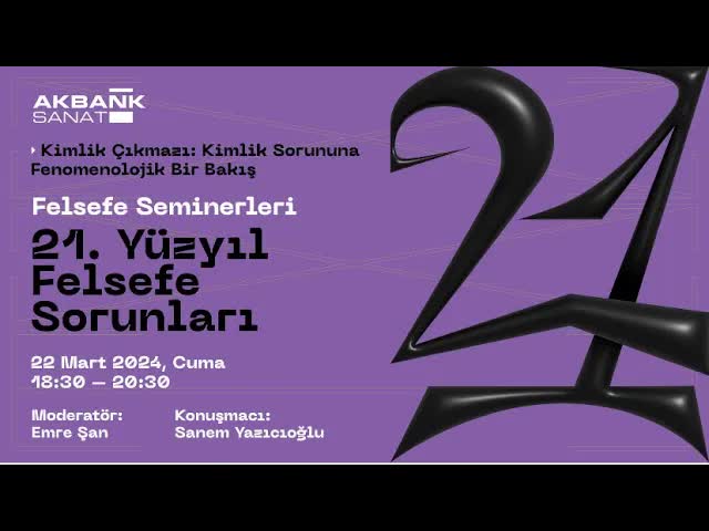 Kimlik Kavramının Sorunları Felsefe Seminerinde Tartışıldı