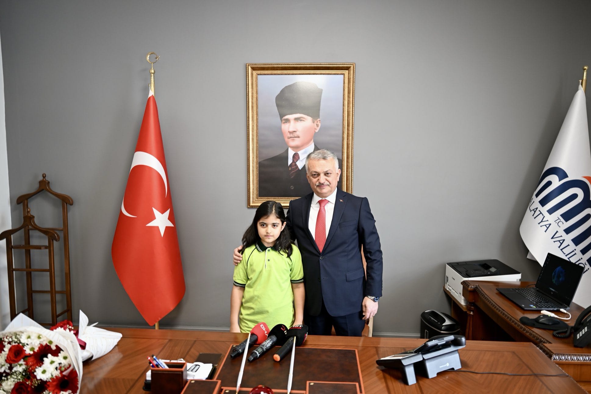 23 Nisan Ulusal Egemenlik ve Çocuk Bayramı Törenleri Malatya'da Kutlandı