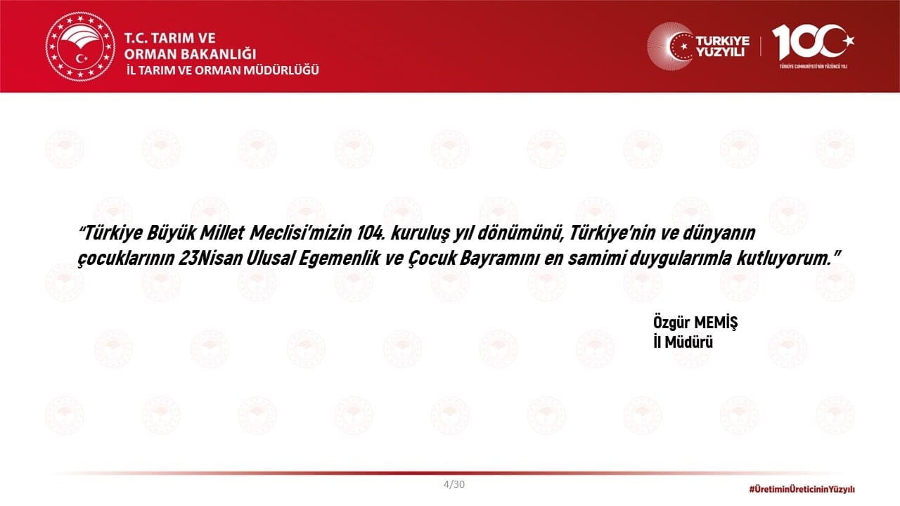 Nevşehir'de Önemli Bir Kutlama Mesajı Yayımlandı