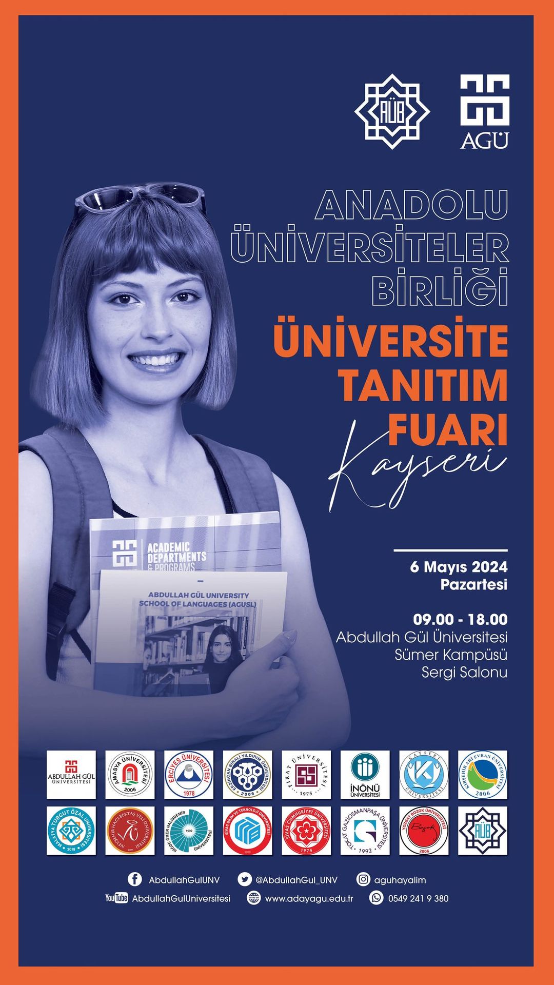 Anadolu Üniversiteler Birliği Tanıtım Fuarı'nın Yeni Etabı Belli Oldu